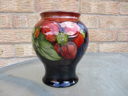 Moorcroft flambé clematis - moorcroft,