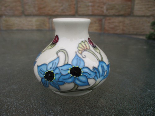 Moorcroft blue cornflower - moorcroft,