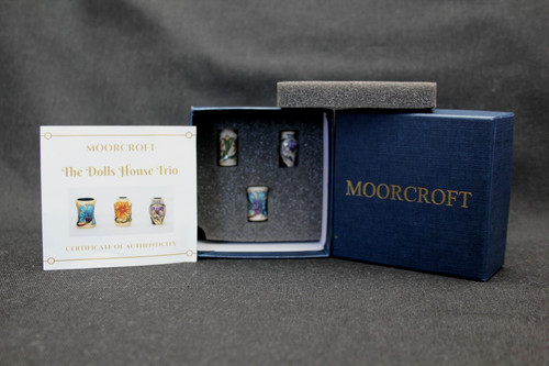 Moorcroft pottery dolls house - moorcroft,