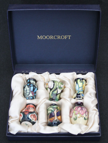 Moorcroft boxed set 6 - of,