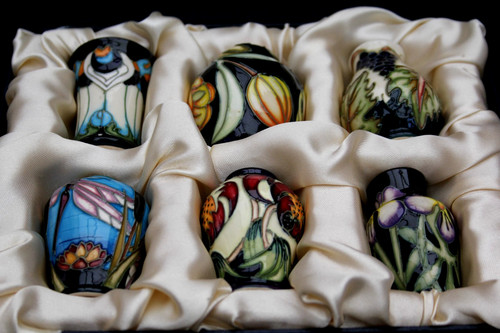 Moorcroft boxed set 6 - of,